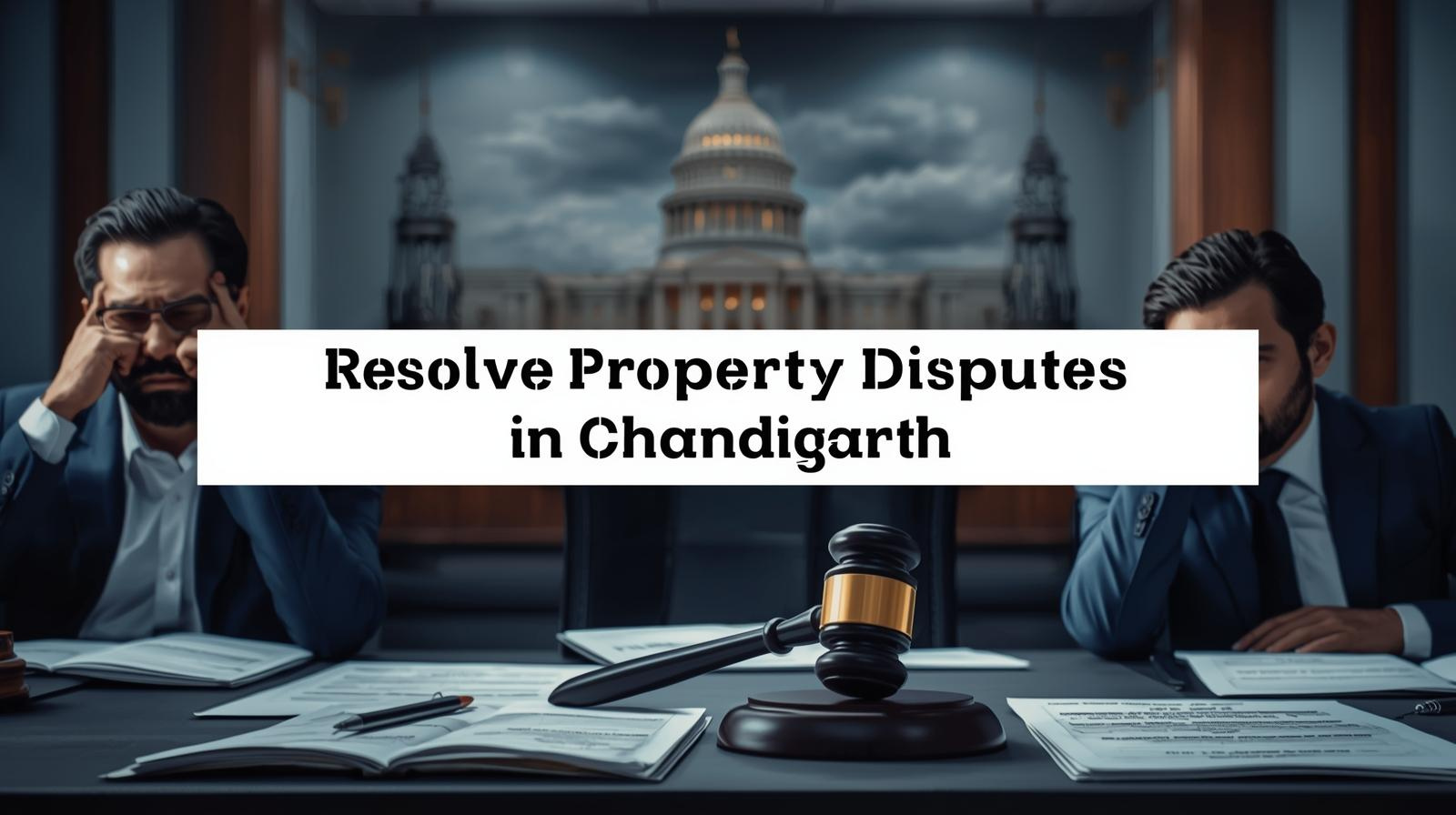Property Dispute Chandigarh - Boundary Disputes, Inheritance Claims, Land Dispute Legal Help
